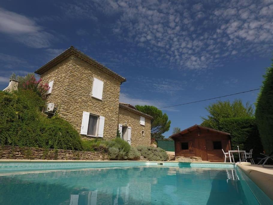 Gite La Licorne Villa Entrechaux Exterior photo